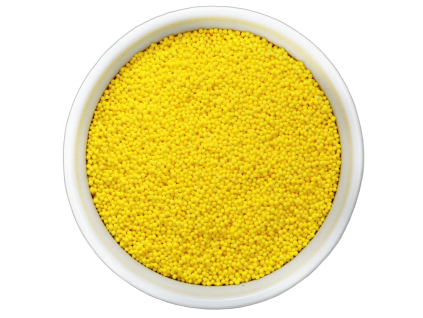 yellow nonpareils sprinkles