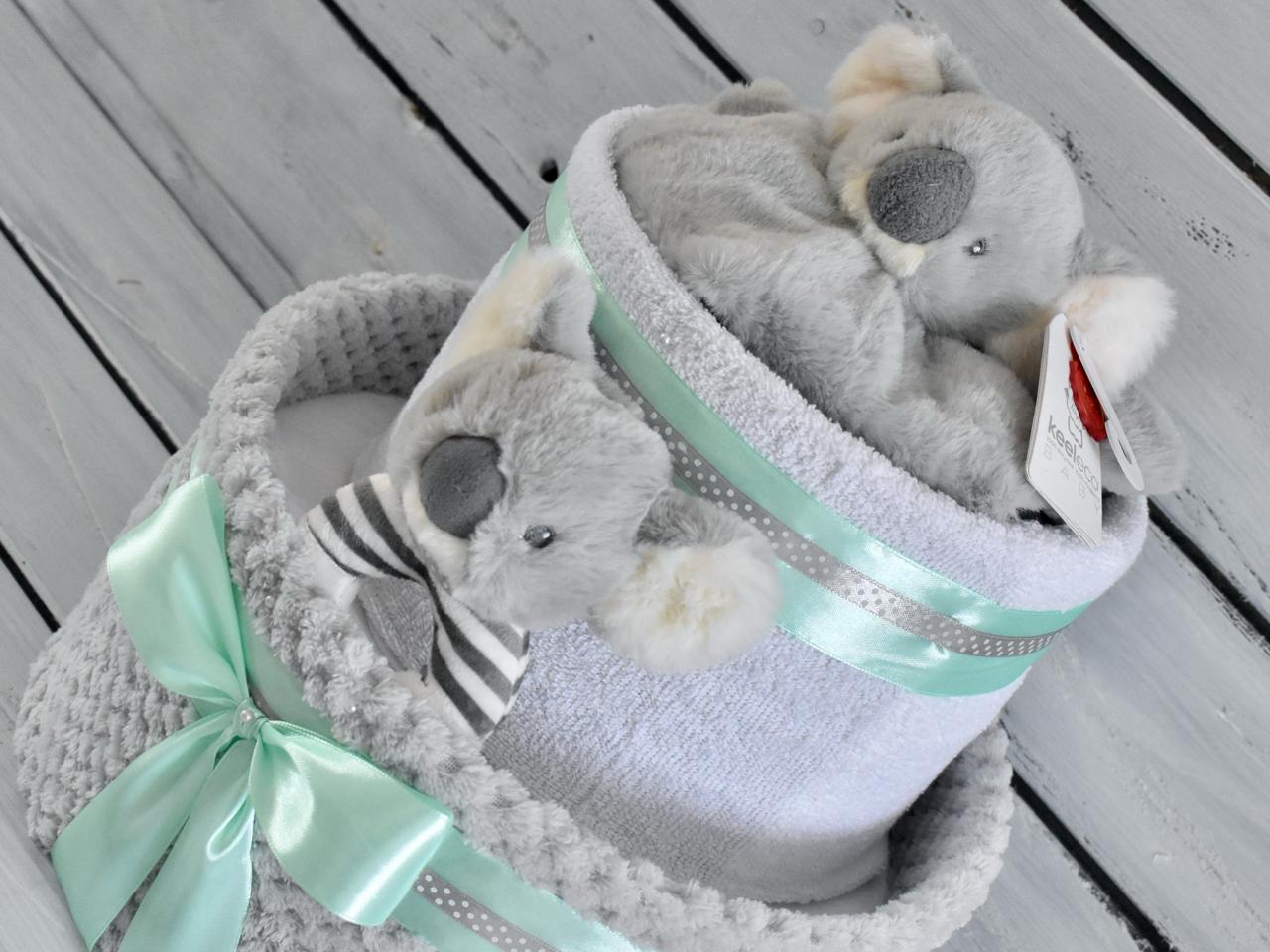 SVĚŽÍ NOVINKA: OBLÍBENÝ DVOUPATROVÝ DORT S KOALAMI NOVĚ V MINT BARVĚ!