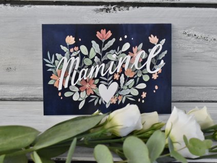 Přáníčko "Mamince"