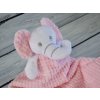 Detail růžový sloník Soft touch šustivý