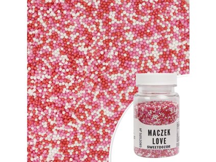 maczek love czerwono bialo rozowy 75g.2
