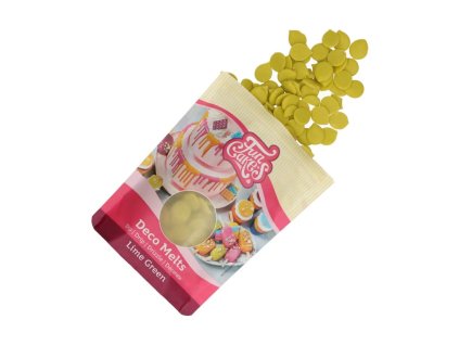 F25135 FunCakes Deco Melts Lime Green 250g Melts 1000x1000