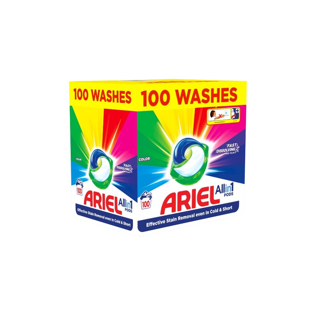 ARIEL Color gelové kapsle na praní 100 ks