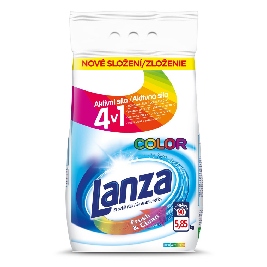 LANZA Color prášek na praní 5,85 kg