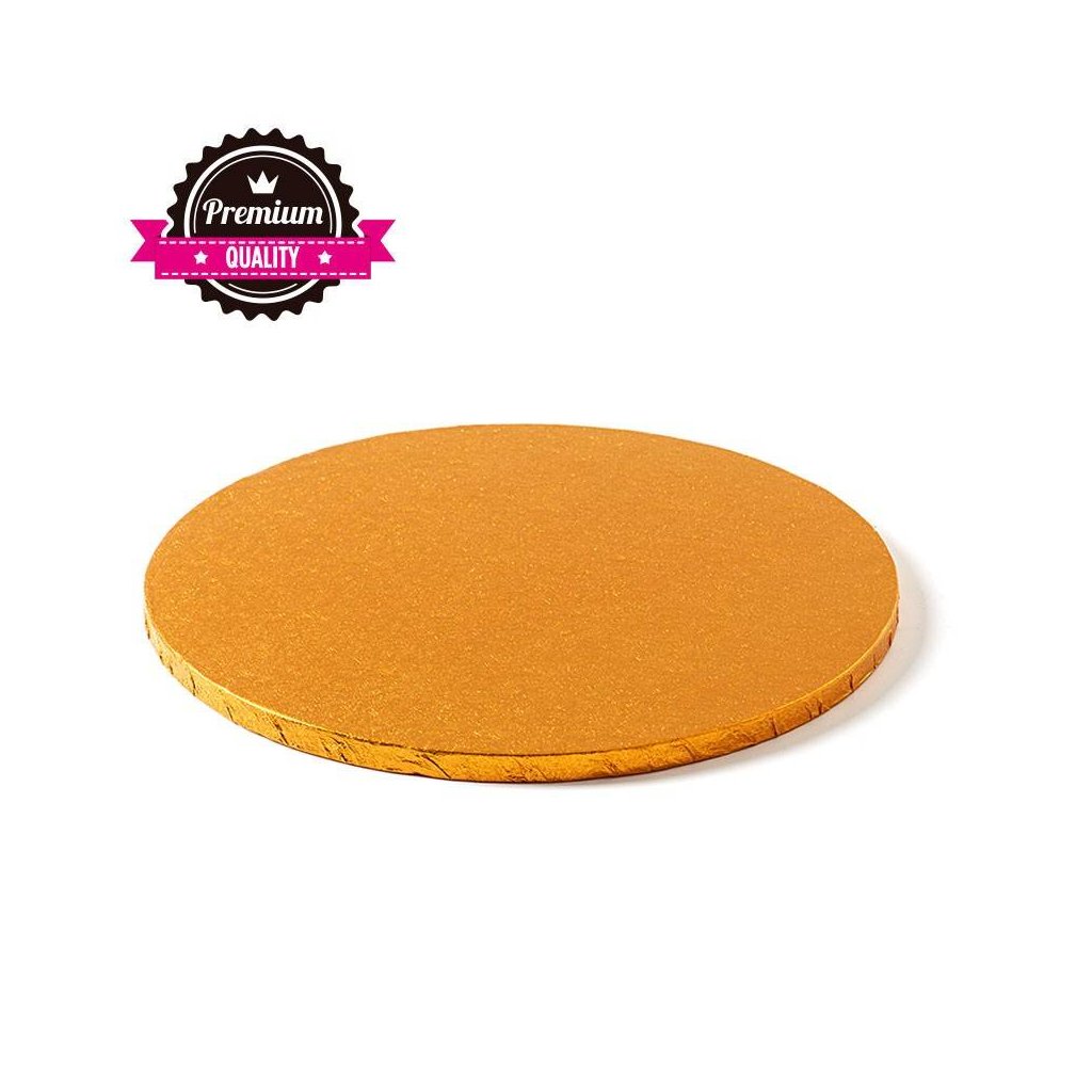 125639 1 oranzova podlozka pod dort 30cm sila 1 2cm decora