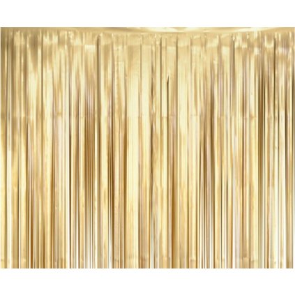 0025657 party zaves zlaty satenovy 100 x 200 cm 600