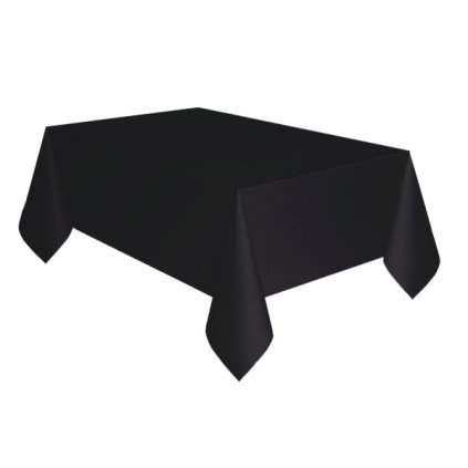 298571 1 plastovy party ubrus cerny 137 x 274 cm amscan