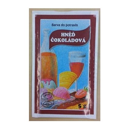 35904 1 potravinarska barva praskova 5 g hned cokoladova