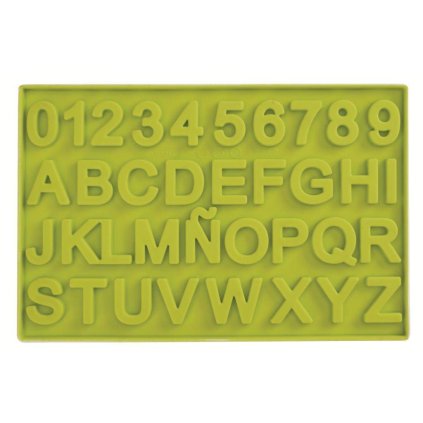 2902 silikonova forma na cokoladu cisla a pismena ibili