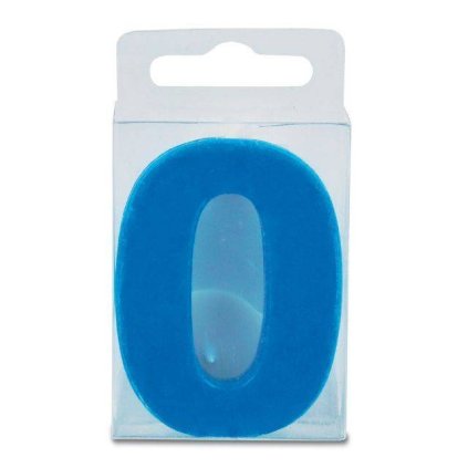 294683 svicka ve tvaru cislice 0 mini modra stadter