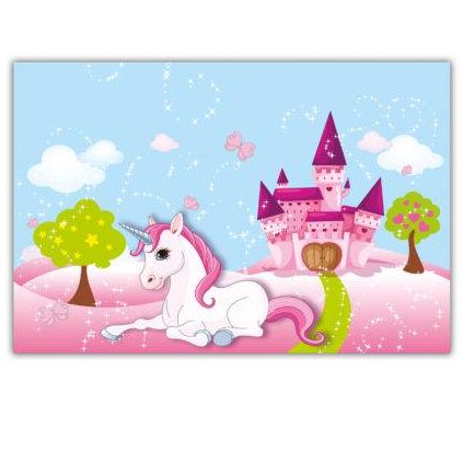 295958 ubrus na stul 180x120cm unicorn procos