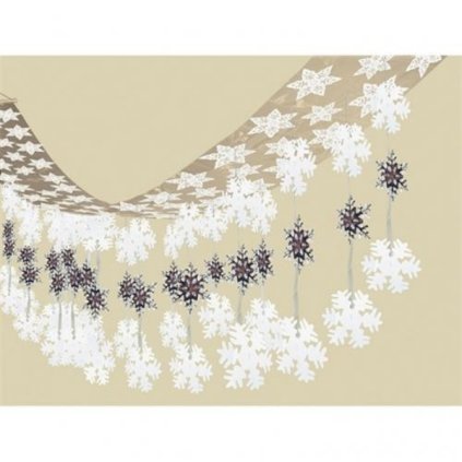 0014012 zavesna girlanda vlocky let it snow 365 x 30 cm 600