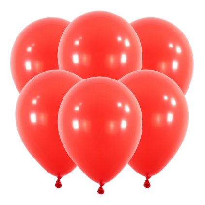 0026307 latexove balonky 30 cm cervene 6 ks 600