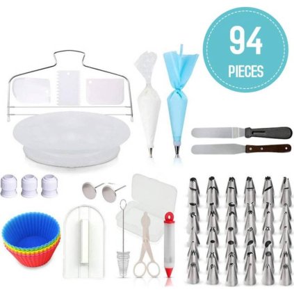 312758 sada na dekorovani dortu 94 kusu cakesicq