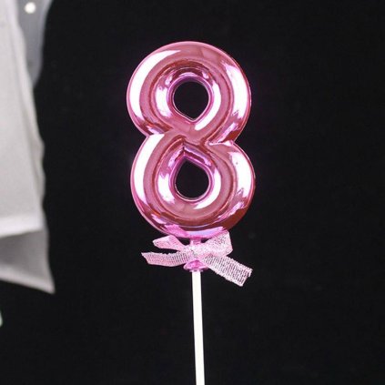 322879 zapich do dortu ruzovy cislo 8 cakesicq