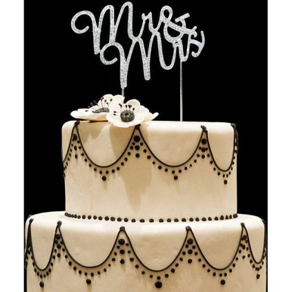 322912 zapich do dortu mr and mrs cakesicq