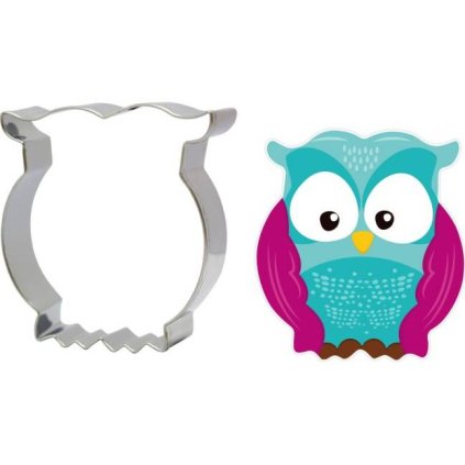 323014 vykrajovatko 83x77mm sova cakesicq