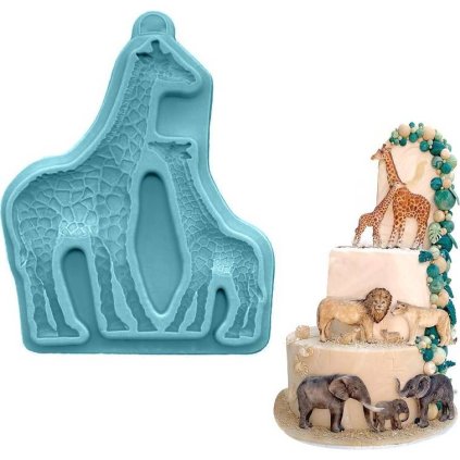 323071 silikonova formicka zirafa 15 5x12cm cakesicq