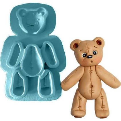 323113 silikonova formicka medvidek 12 5x8cm cakesicq