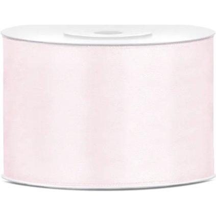 323284 svetle ruzova stuha 50mm 25m partydeco