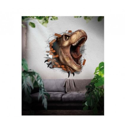 0028196 dekorace na zed dinosaurus t rex 70 x 80 cm 600