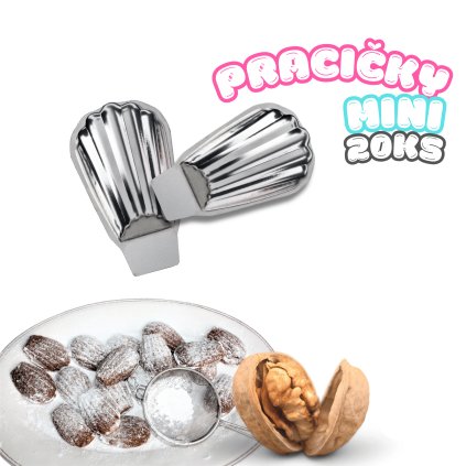 Formičky na cukroví Pracny - pracičky mini (20 ks)