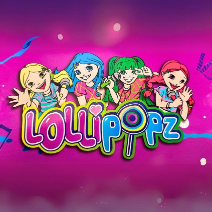 Jedlý papír Lollipopz - hranatý