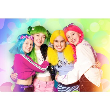 Jedlý papír Lollipopz - hranatý