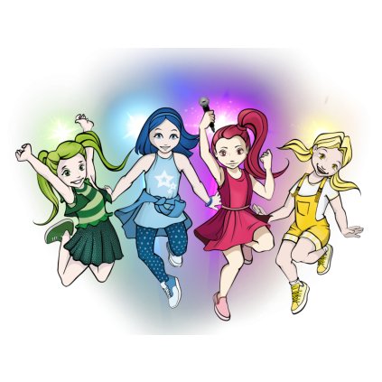 Jedlý papír Lollipopz - hranatý