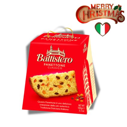 Vánoční MINI Panettone 100g v papírovém boxu
