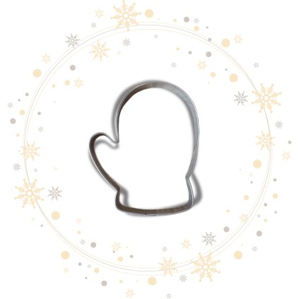 Vykrajovátko ve tvaru rukavice 60 mm