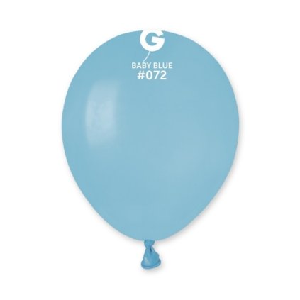 0028663 balonky gemar baby blue modre 13 cm 100 ks 600