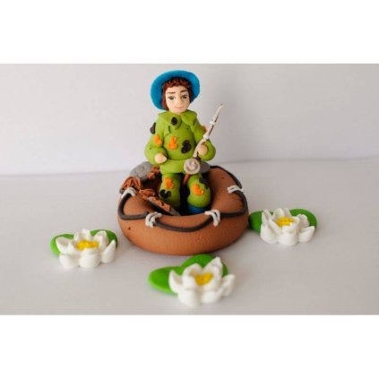 342581 cukrova figurka rybar k decor