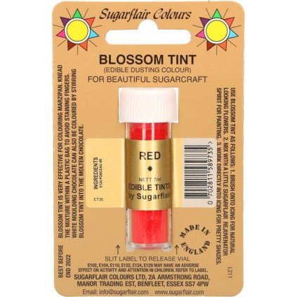 341444 jedla prachova barva red 7ml sugarflair