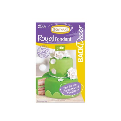 341264 kralovsky fondan zelena 250g gunthart
