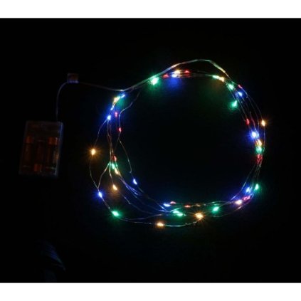 0026843 svitici retez na baterie 50 led barevna 5 m 600