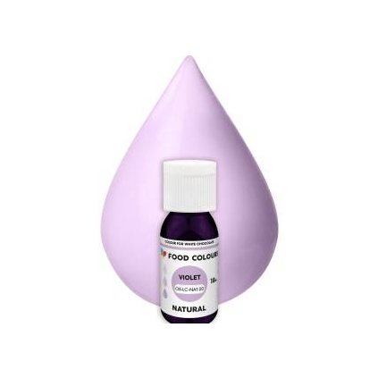 340772 food colours prirodni tekuta barva do cokolady violet 18 ml