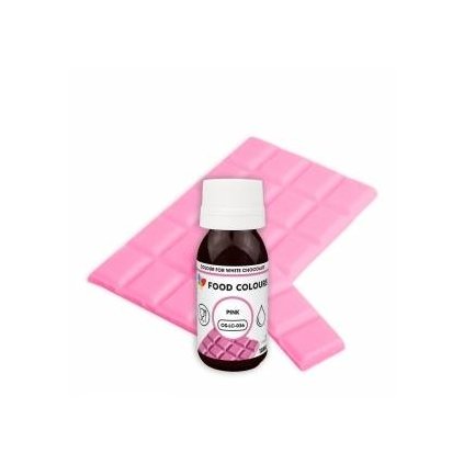 340787 food colours tekuta barva do cokolady pink 18 ml