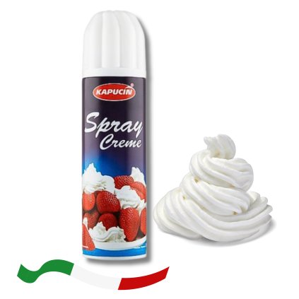 Rostlinná šlehačka Kapucín 250g - slazená ve spreji