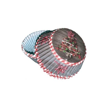 Cukrářské košíčky na muffiny - staročeské Vánoce (50 ks)