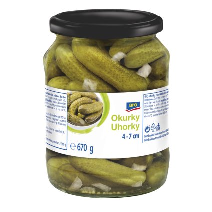 aro Okurky 4 - 7 cm 720 ml