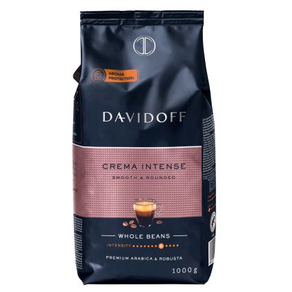 DAVIDOFF Crema Intense Smooth&Rounded Káva zrnková arabica&robusta 1 kg