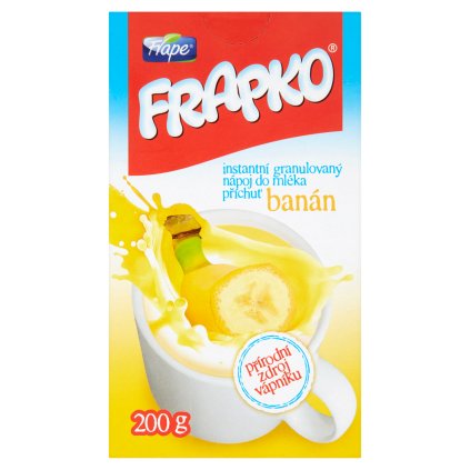Frape Frapko instantní nápoj banánový s vlákninou 200 g