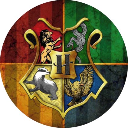 Jedlý papír  HARRY POTTER BRADAVICKÝ ZNAK