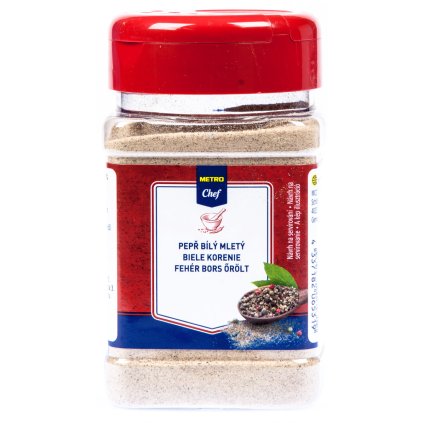 METRO Chef Pepř bílý mletý 180 g