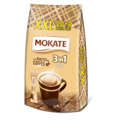 Mokate 3v1 Latte XXL 24 x 15 g