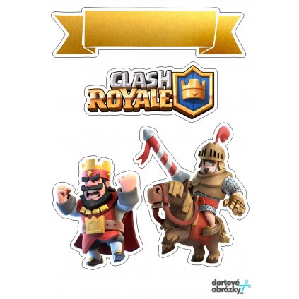 Jedlý papír  CLASH ROYALE  tisk na jedlý papír | expresní dodání