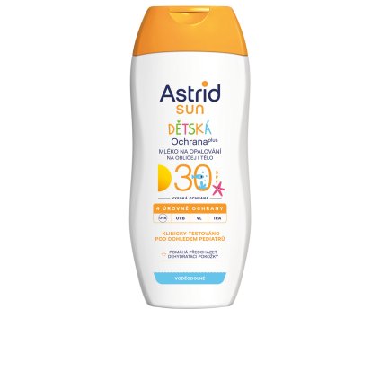 Astrid Dětské mléko na opalování OF 30 200 ml