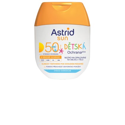 Astrid Dětské mléko na opalování OF 50 60 ml