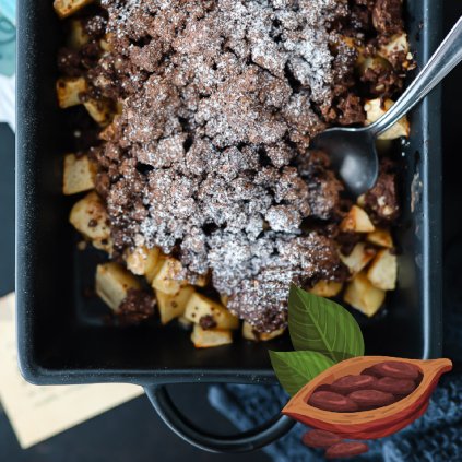 Kakaové křupinky z máslového pečiva 150g